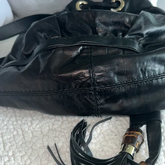 Gucci Black Leather Hobo Bag - Picture 5 of 8